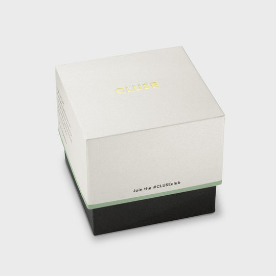 CLUSE Féroce Petite Steel Gold/Green CW11217 - Packaging