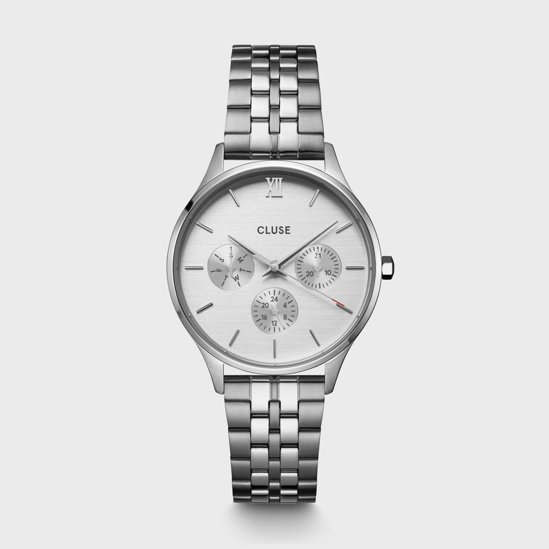 CLUSE Minuit Multifunction Silver CW10703 - Watch