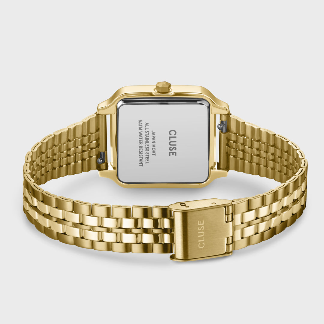 CLUSE Gracieuse Steel Gold CW11902 - Watch clasp and back