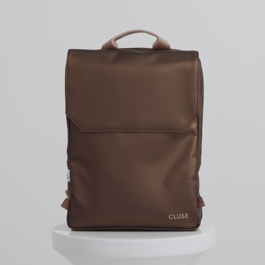 CLUSE Le Réversible Brown/Beige CX03510 - Backpack video