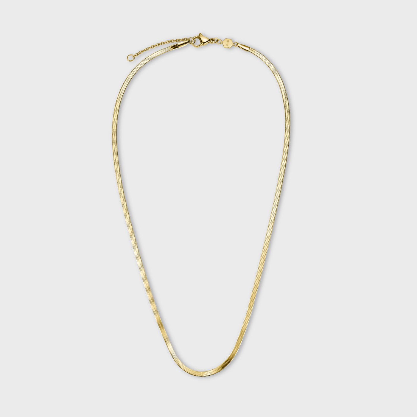 Essentielle Snake Necklace Gold Colour