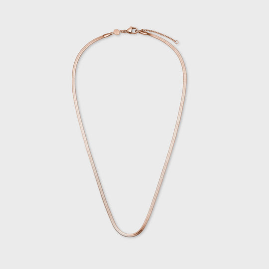 CLUSE Essentielle Snake Necklace Rose Gold Colour CN13305 - Necklace