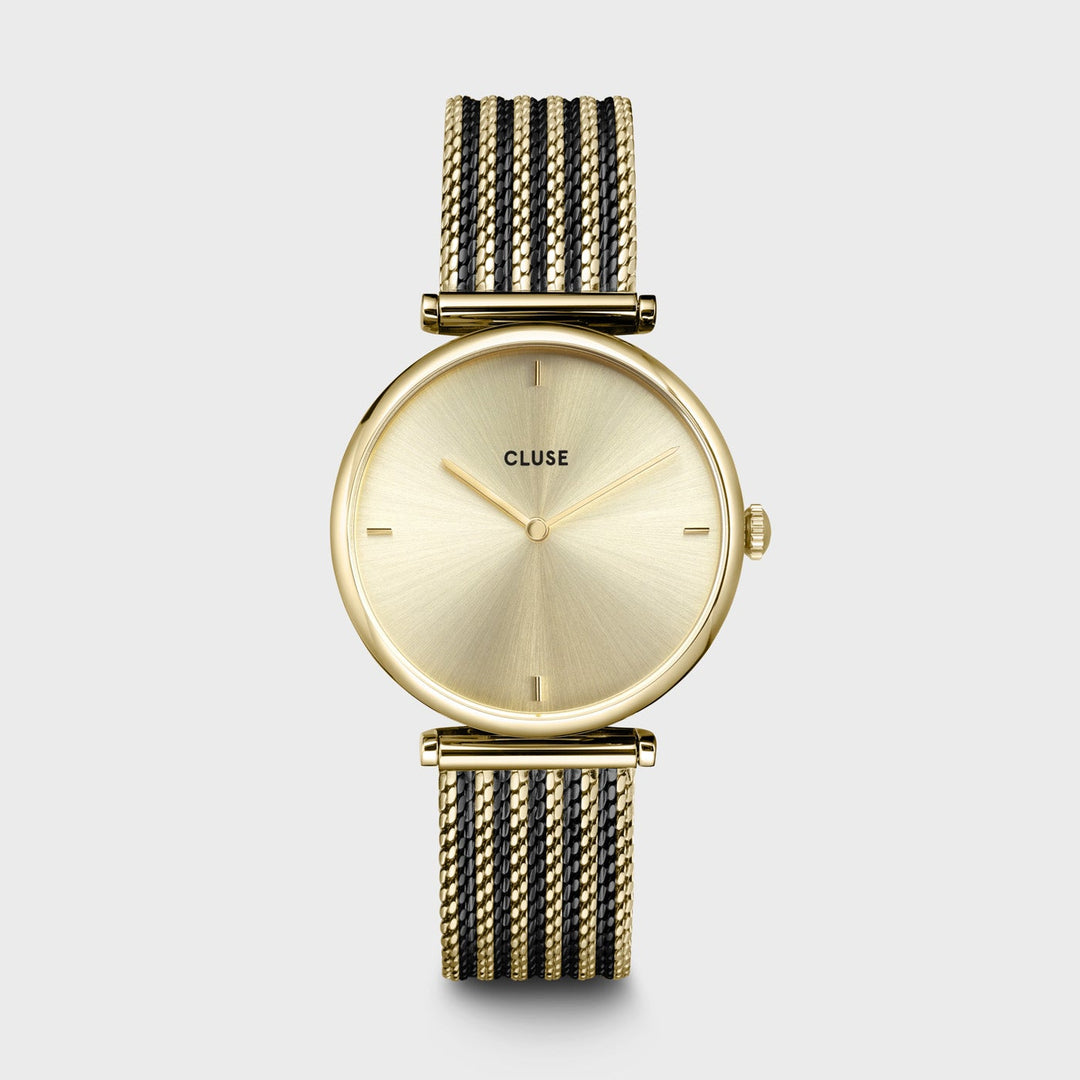 Triomphe Mesh Full Gold Colour CW10401 - Watch
