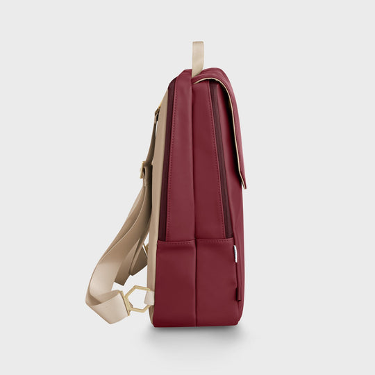 CLUSE Le Réversible Bordeaux/Beige CX03507 - Backpack profile