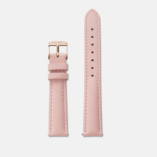 Strap 16 mm Leather Pink/Rose Gold CS1408101026 - strap