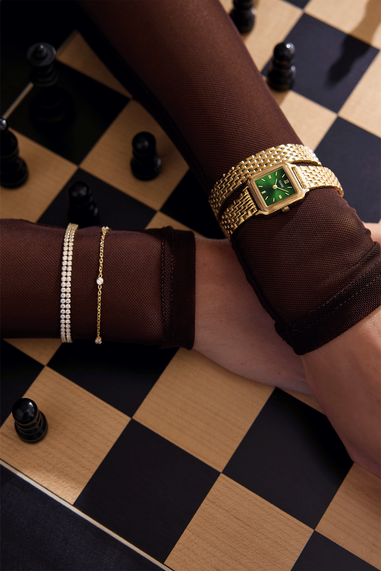 CLSUE Gracieuse Mini watch and bracelets for women