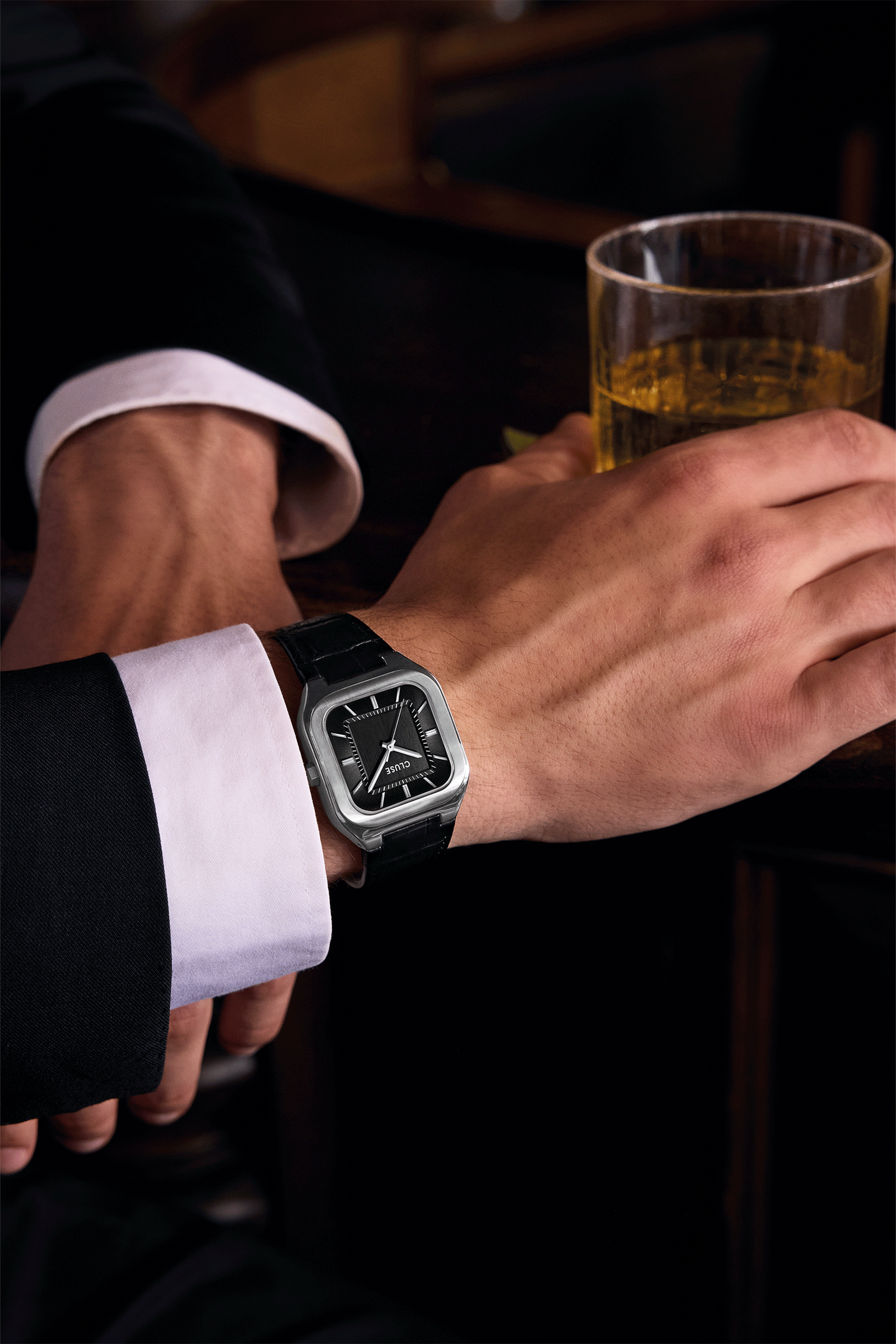 CLUSE Quadrus watch for men