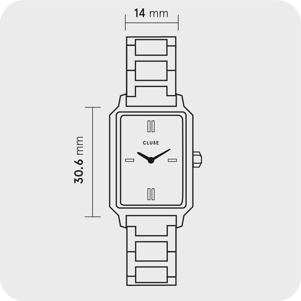 CLUSE Fluette Watch - Graphic