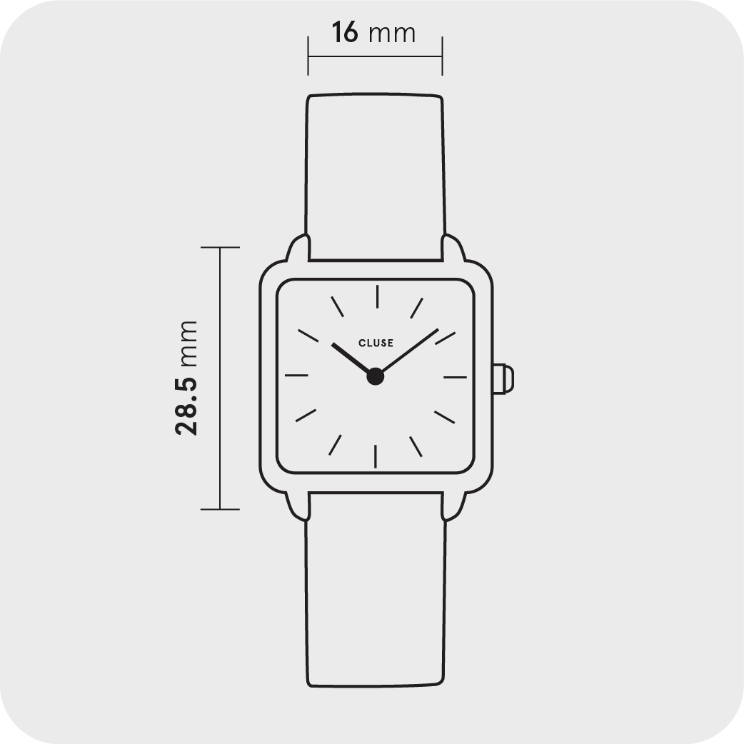 CLUSE La Tétragone watch - Graphic