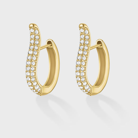 CLUSE Élevé Zirconia Tear Earrings, Gold Colour CE13353 - Earrings