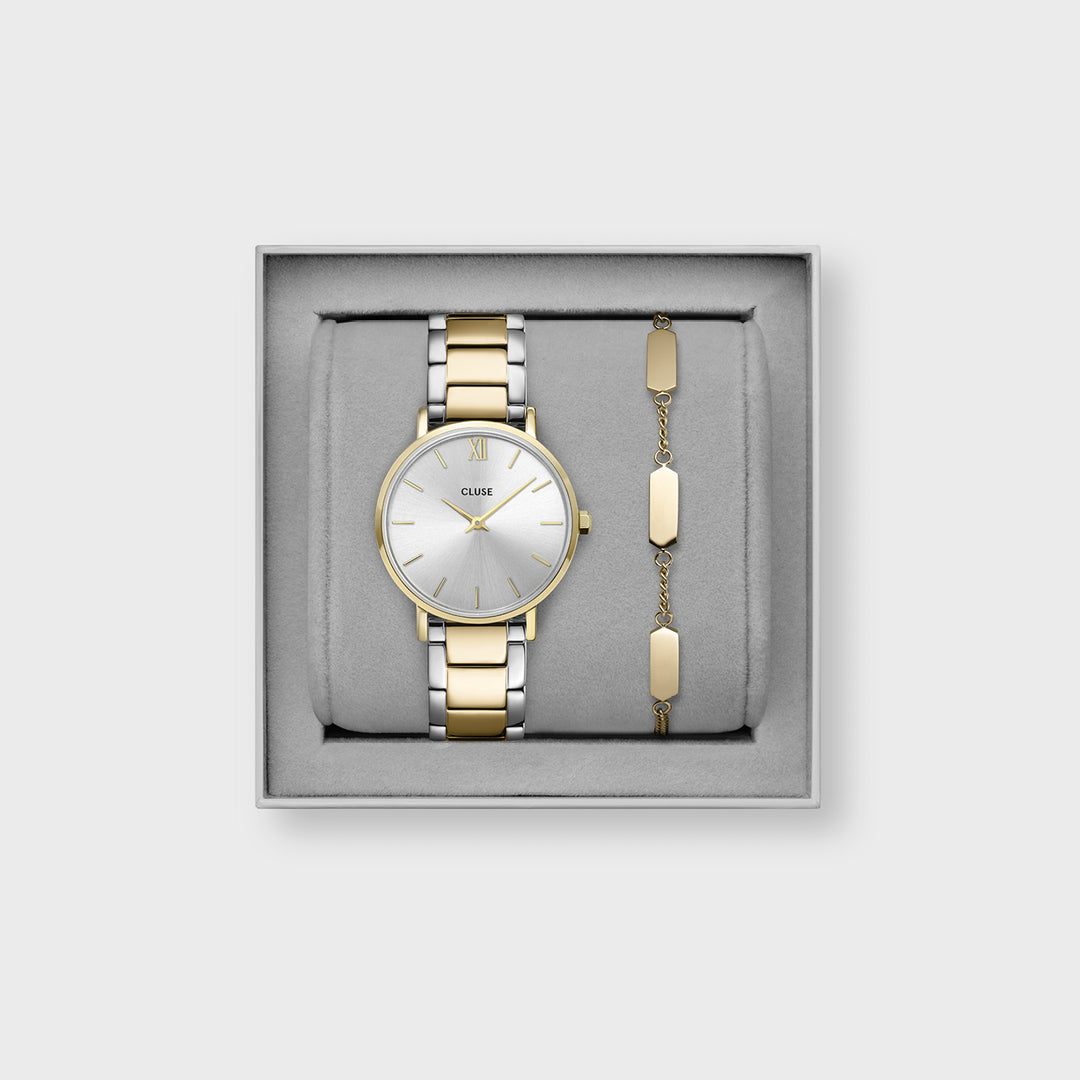 Bracelet Cluse Collier Pour Femme Coffret Cadeau Montre Femme