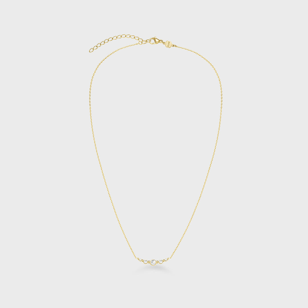 CLUSE Élevé Stone Necklace, Gold Colour CN13331 - Necklace