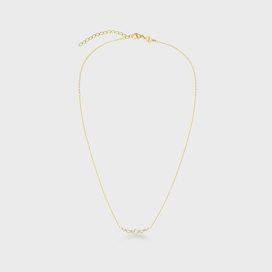 CLUSE Élevé Stone Necklace, Gold Colour CN13331 - Necklace