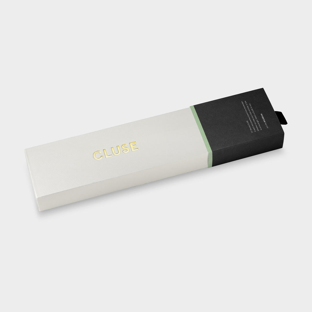 CLUSE La Tétragone Mesh Gold/Green CW10309 - Packaging