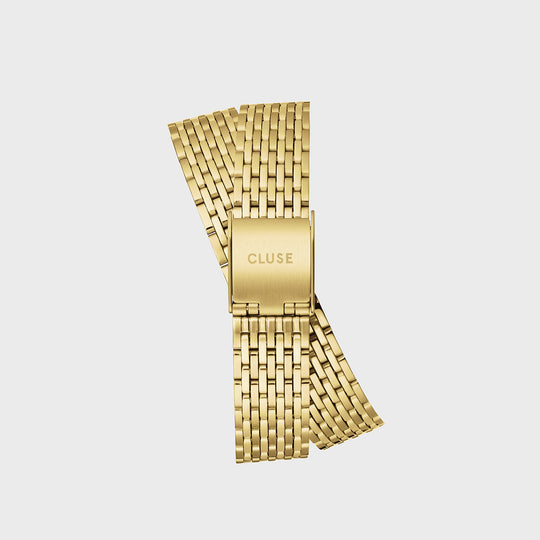 CLUSE Strap 14 mm Double Steel, Gold Colour CS12116 - Watch strap