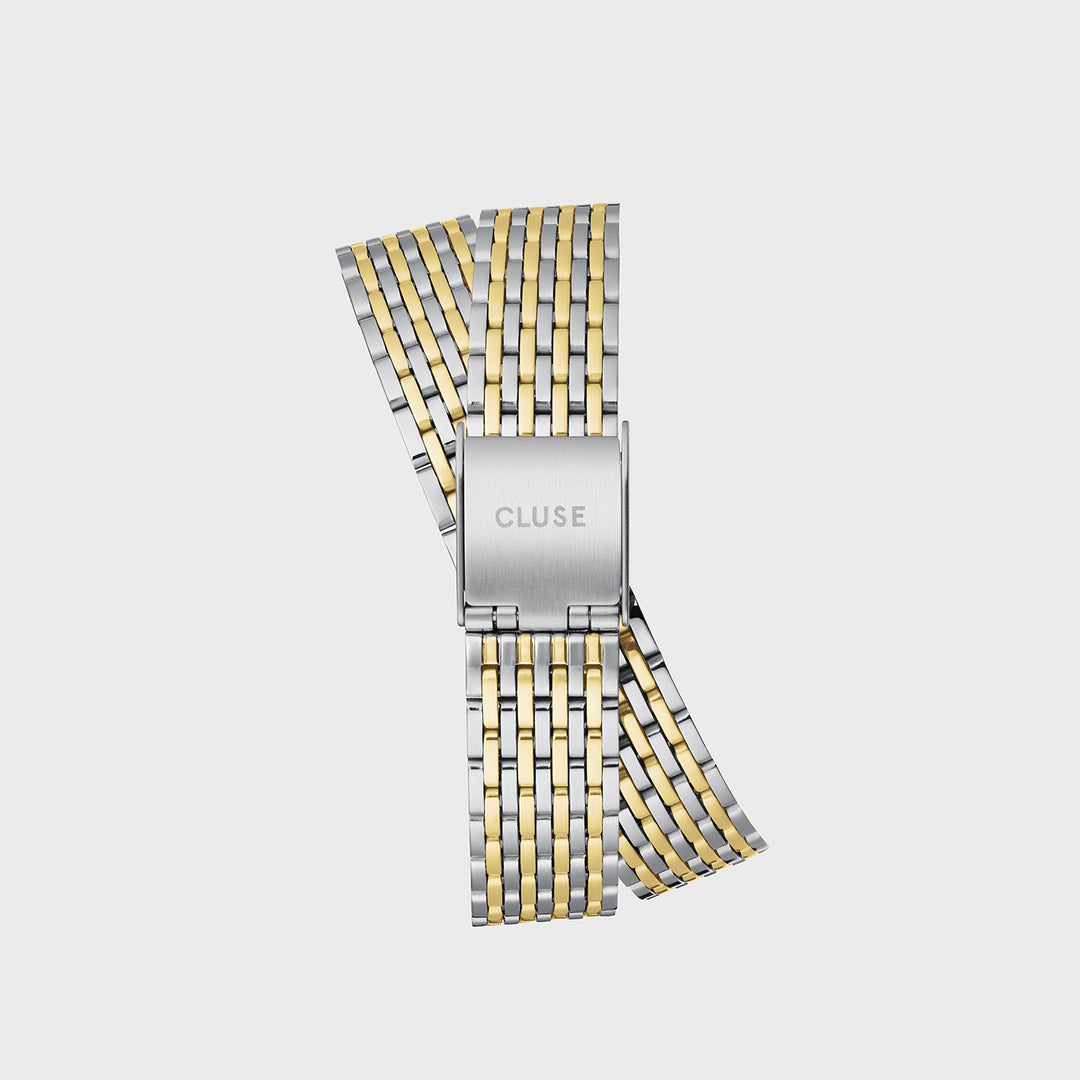 CLUSE Strap 14 mm Double Steel, Two-tone CS12117 - Watch strap