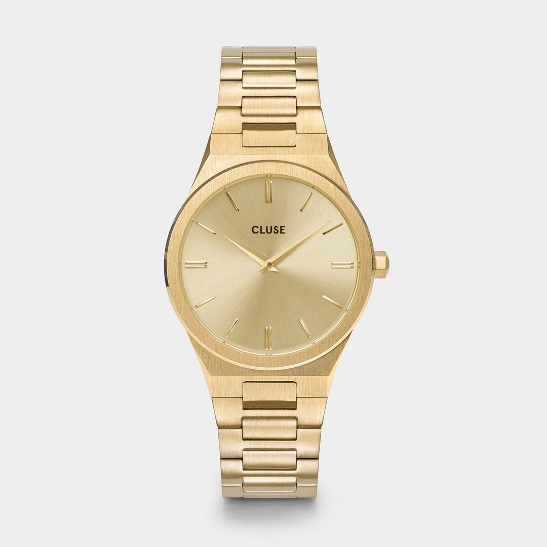 Vigoureux Watch Steel, Full Gold Colour