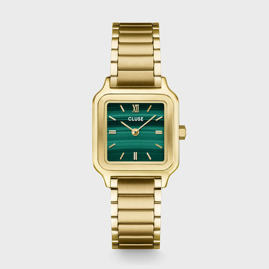 CLUSE Gracieuse Petite Watch Steel, Malachite, Gold Colour CW11828 - Watch