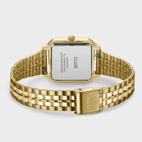 CLUSE Gracieuse Steel Gold CW11902 - Watch clasp and back