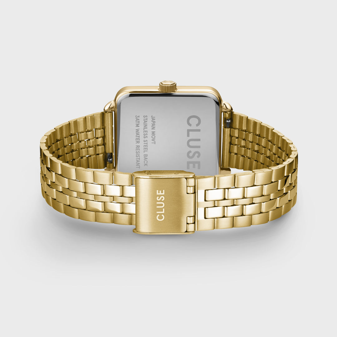 La Tétragone Multifunction Watch Steel, Full Gold Colour CW13801 - watch back.