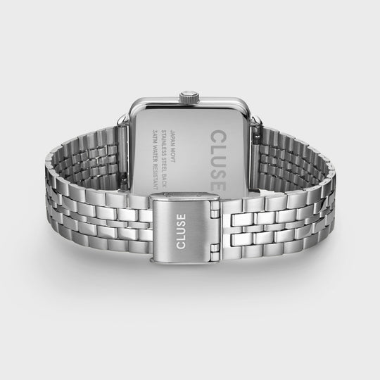 La Tétragone Multifunction Watch Steel, Full Silver Colour CW13802 - watch back.