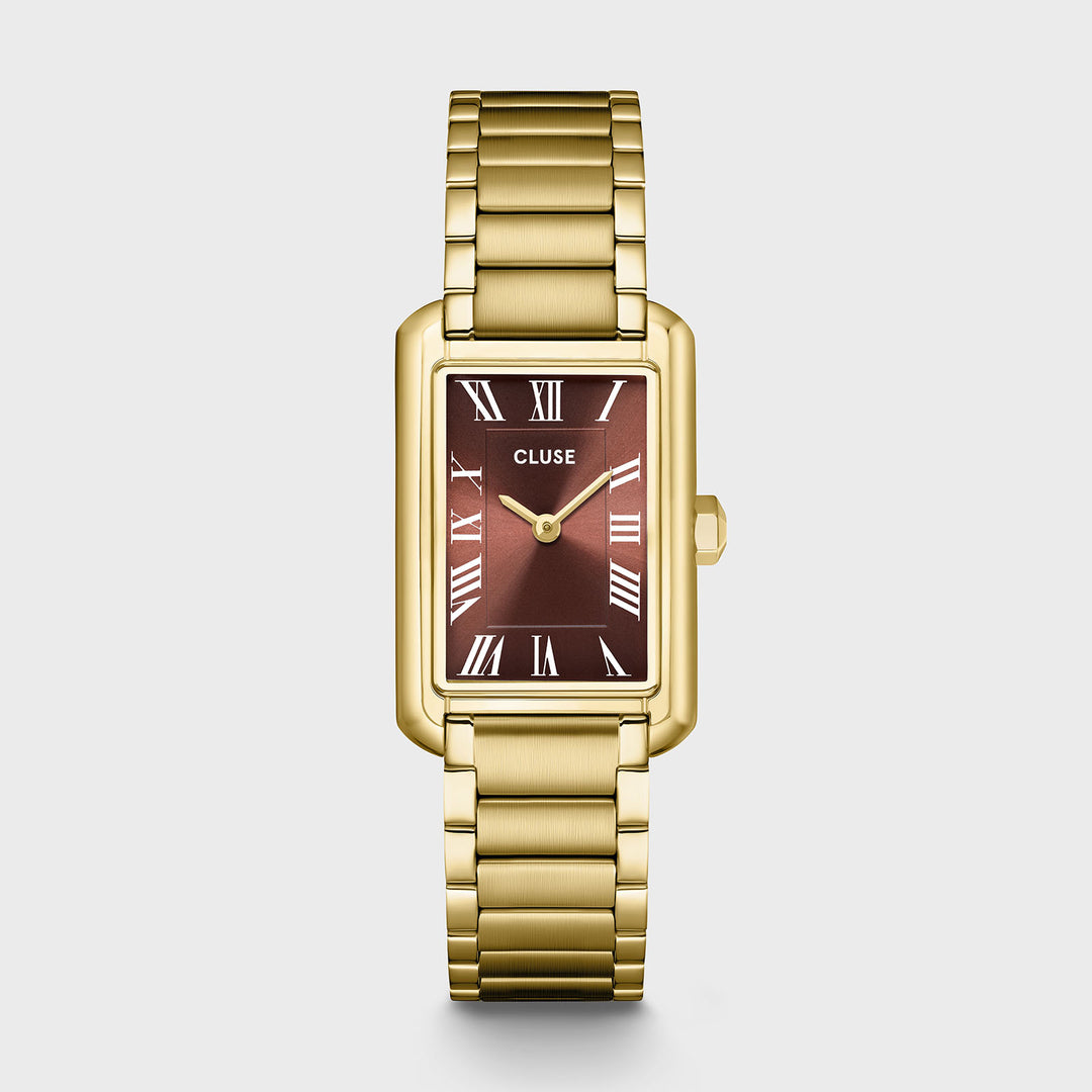 CLUSE Belisenna Watch Steel, Mocha, Gold Colour CW15010 - Watch