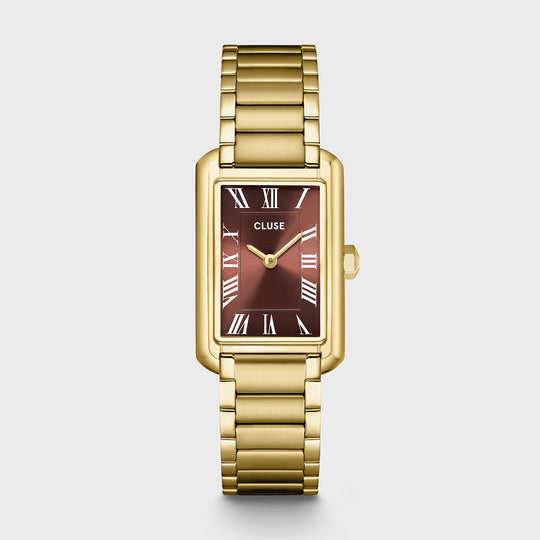 CLUSE Belisenna Watch Steel, Mocha, Gold Colour CW15010 - Watch