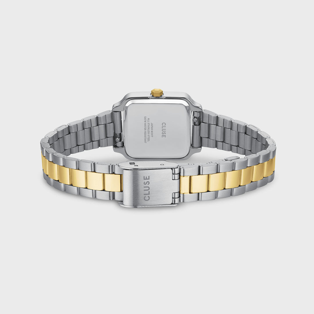 CLUSE Gracieuse Mini Watch Steel, Two-tone CW15501 - Watch clasp and back