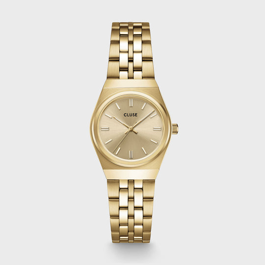 CLUSE Retro 70s Mini Watch Steel, Full Gold Colour CW16302 - Watch