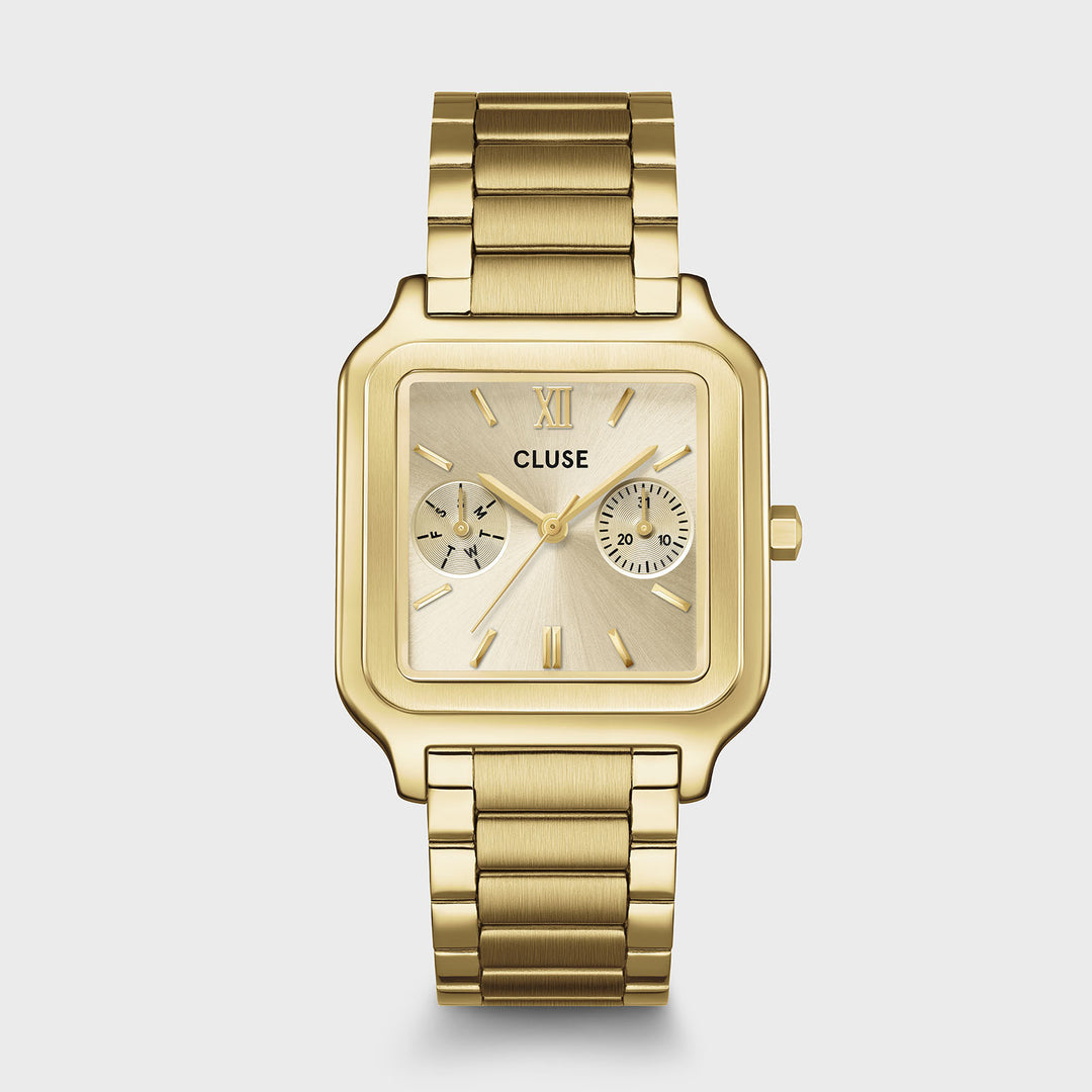 CLUSE Gracieuse Multifunction Watch Steel, Full Gold Colour CW16401 - Watch