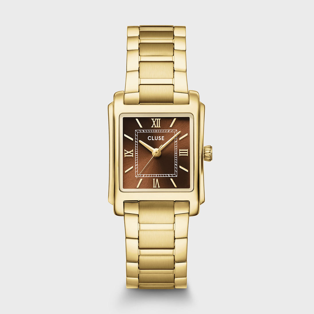 CLUSE Anglée Watch Steel, Brown, Gold Colour CW16604 - Watch
