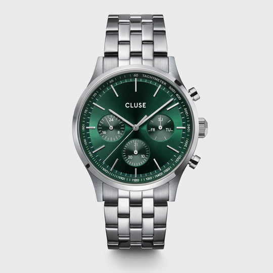 Anthéor Multifunction Watch Steel Green, Silver Colour CW21002 - Watch