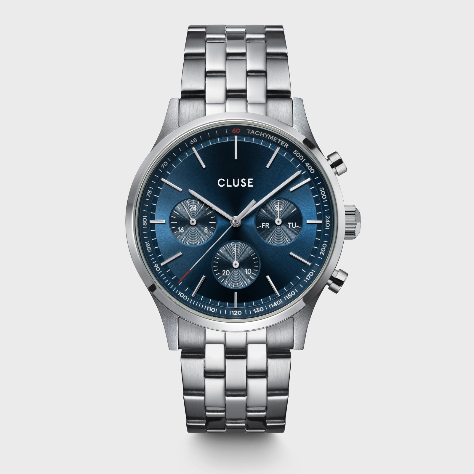 Anthéor Multifunction Watch Steel Blue, Silver Colour CW21003 - Watch