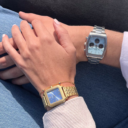 CLUSE Gracieuse Watch Steel, Kyanite Blue, Gold Colour CW11908 - watch on influencer