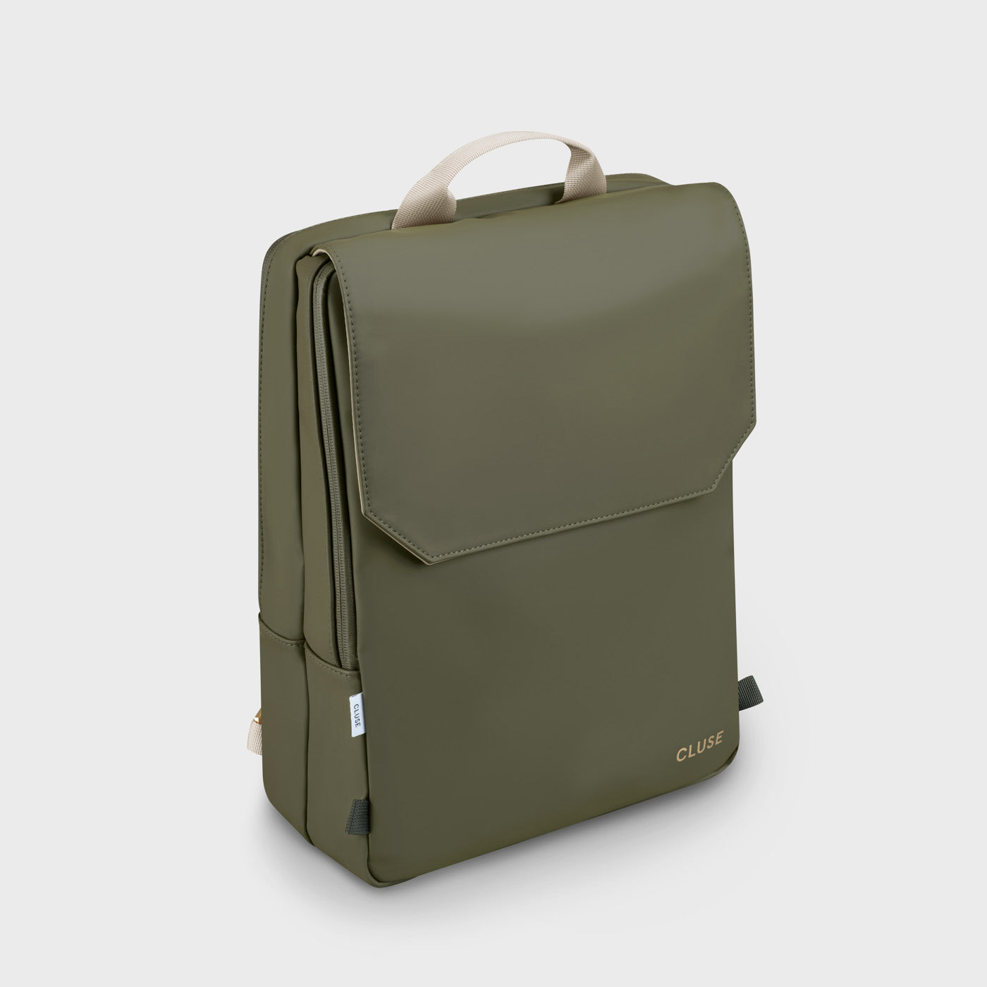 CLUSE Le Réversible backpack CX03505 Dark green/Sand - Official