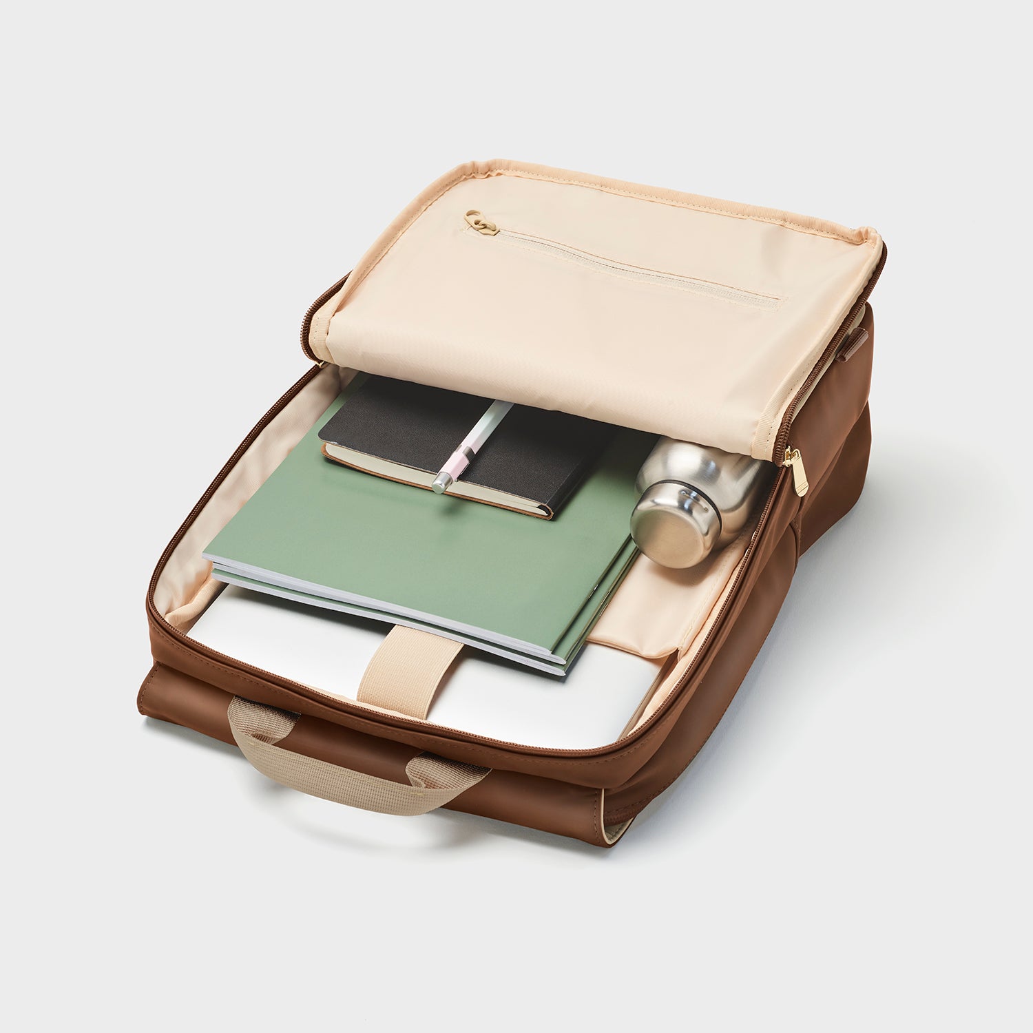 CLUSE Le Réversible Backpack CX03510 Metallic Brown/Beige
