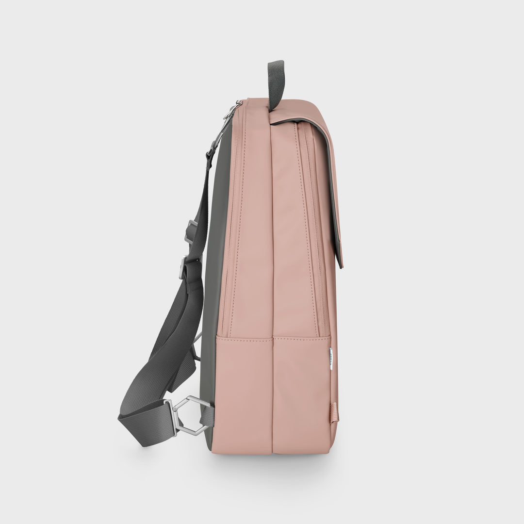 CLUSE Le Réversible Backpack Rose Dark Grey Silver Colour CX03513 - Backpack Profile