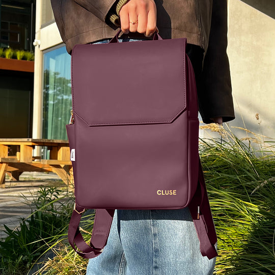 CLUSE Nuitée Backpack Plum CX03604 - Backpack on influencer