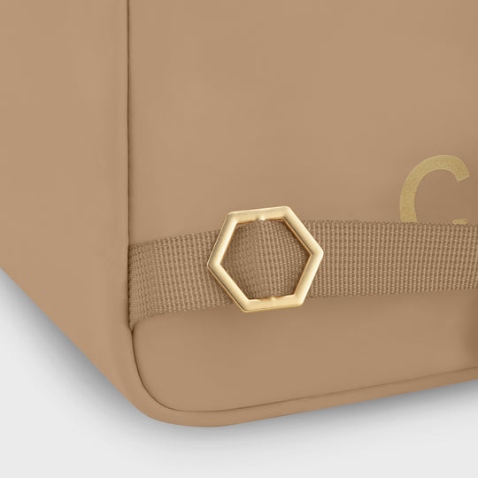 CLUSE Nuitée Backpack Almond CX03606 - Backpack shoulder strap detail
