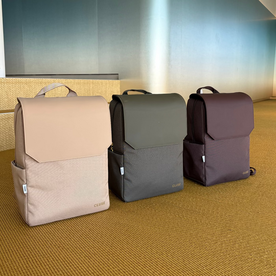 CLUSE Nuitée Backpack, Dark Green, Gold Colour CX03611 - Backpack