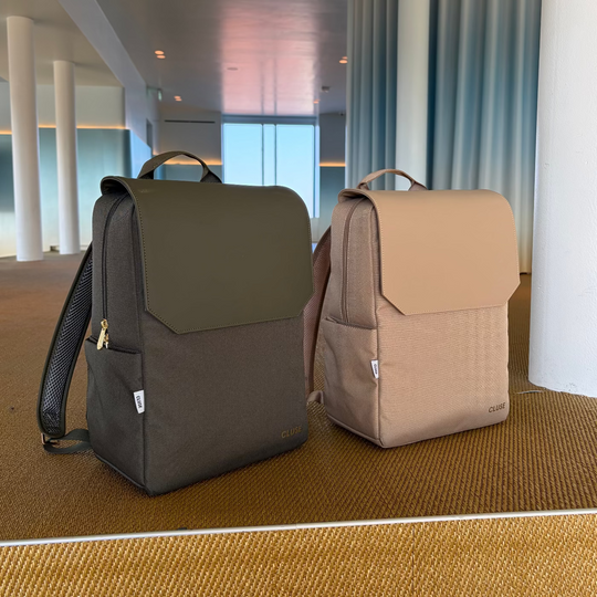 CLUSE Nuitée Backpack, Dark Green, Gold Colour CX03611 - Backpack