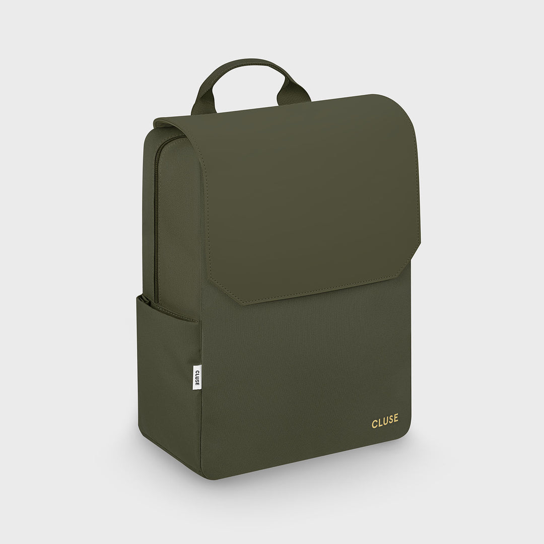 CLUSE Nuitée Backpack, Dark Green, Gold Colour CX03611 - Backpack