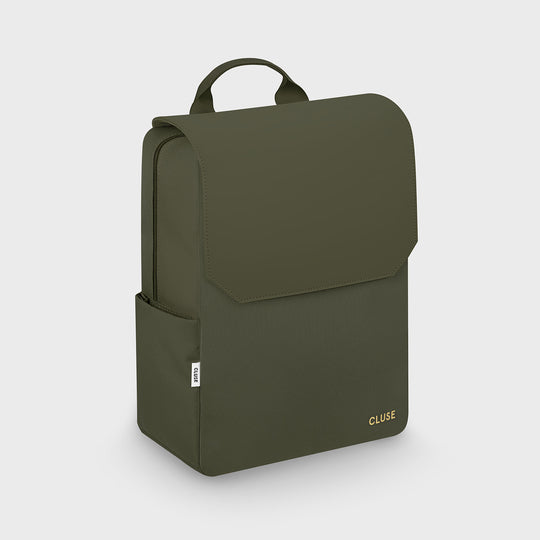 CLUSE Nuitée Backpack, Dark Green, Gold Colour CX03611 - Backpack