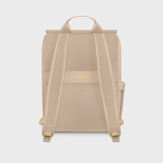 CLUSE Nuitée Backpack, Sand, Gold Colour CX03613 - Backpack back