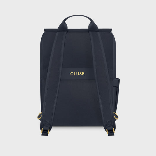 CLUSE Nuitée Backpack, Navy, Gold Colour CX03615 - Backpack back