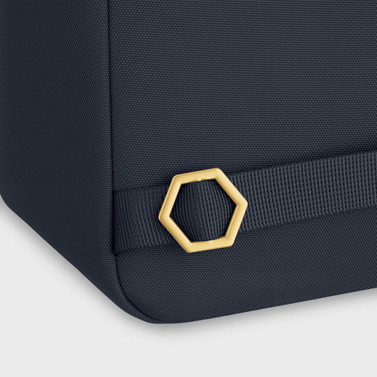 CLUSE Nuitée Backpack, Navy, Gold Colour CX03615 - Backpack shoulder strap