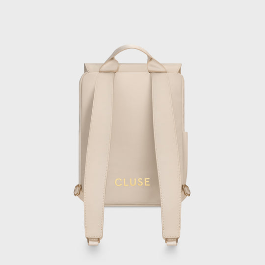 CLUSE Nuitée Petite Backpack Beige Gold Colour CX03902 - Backpack back