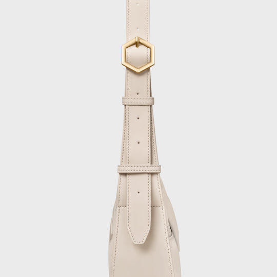 CLUSE Sacroisé Petite Crossbody Beige Gold Colour CX04202 - Bag Strap detail