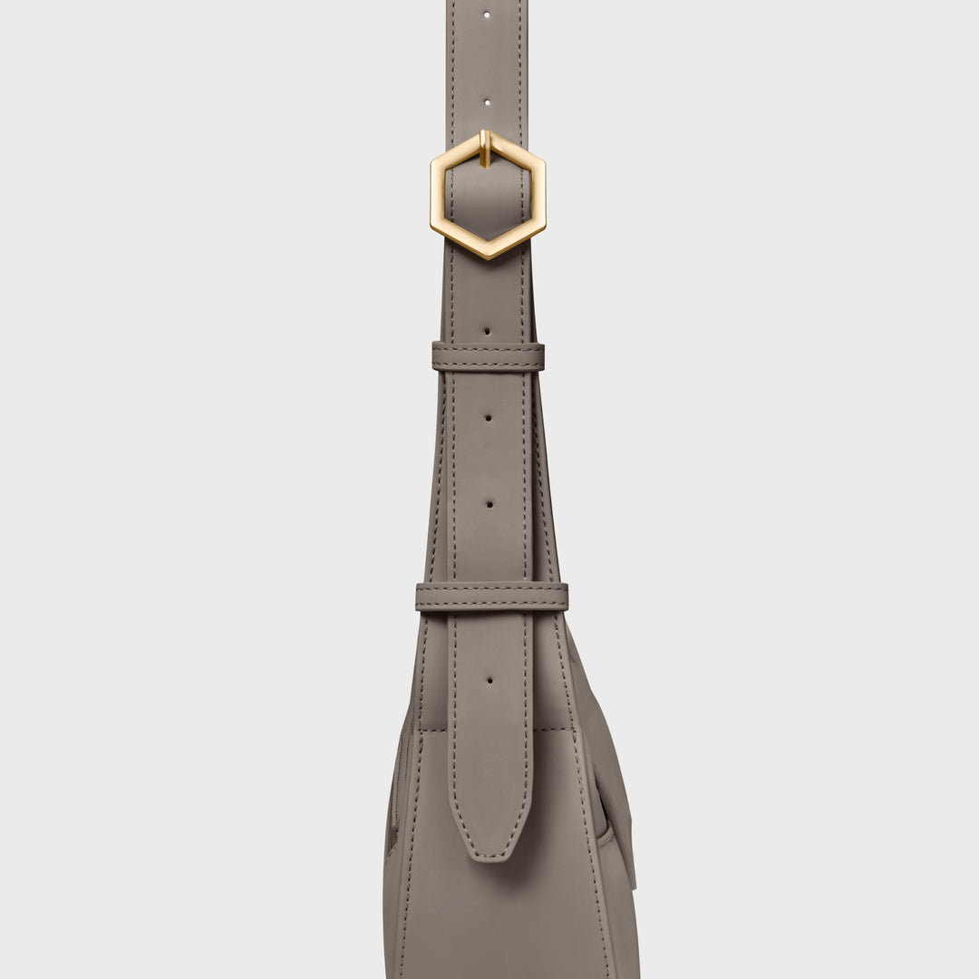 CLUSE Sacroisé Petite Crossbody Dark Grey Gold Colour CX04203 - Bag Strap detail