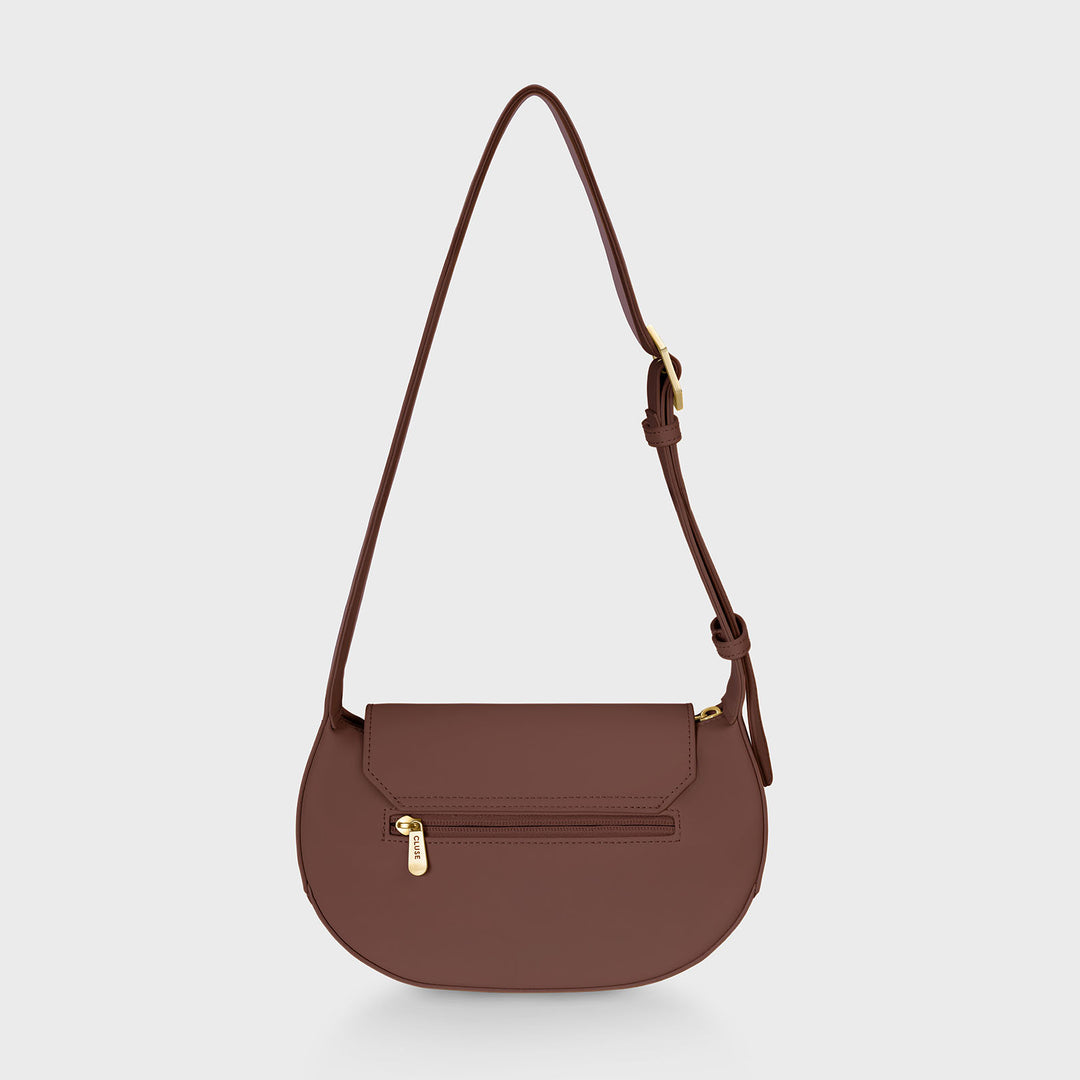 CLUSE Sacroisé Petite Crossbody Bag, Brown, Gold Colour CX04204 - Backside
